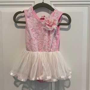 Popatu Pink Formal Baby Girl Dress 3-6 Months
